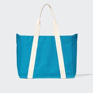 Uniqlo x JW Anderson Blue Canvas Tote Bag